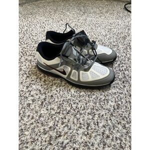 Nike Golf Golf Cleat Men's White/Gray  Hyperfuse Mesh New without Box Sz 11.5